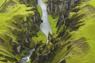 Fjaðrárgljúfur Canyon, Fjadrargljufur, South Iceland, Iceland