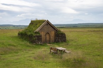 Geirsstaðakirkja, Grassland Church, East Iceland, Iceland