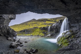 Skútafoss waterfall, East Iceland, Iceland