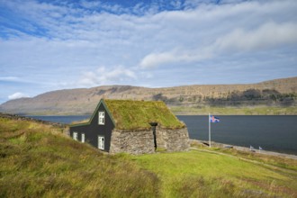Historic farm Litlibær, Westfjords, West Iceland, Iceland