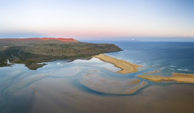 Raudisandur Beach, Westfjords, West Iceland, Iceland