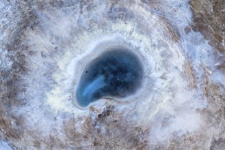Hveravellir geothermal area, steaming spring, Icelandic Highlands, Iceland