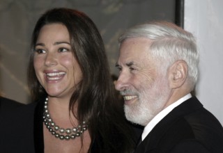 Dr. Elliot M. Katz and Keely Shaye Smith at the the 2nd Annual Guardian IDA Awards fundraiser held