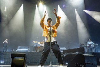 Ryan Tedder, singer of OneRepublic live on Escape to Europe 2025 Tour at the Berlin Uber Arena on