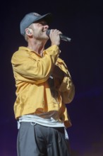 Ryan Tedder, singer of OneRepublic live on Escape to Europe 2025 Tour at the Berlin Uber Arena on