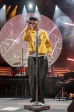 Ryan Tedder, singer of OneRepublic live on Escape to Europe 2025 Tour at the Berlin Uber Arena on