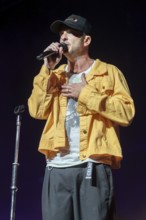 Ryan Tedder, singer of OneRepublic live on Escape to Europe 2025 Tour at the Berlin Uber Arena on