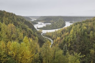 Autumn landscape, Alaska, USA