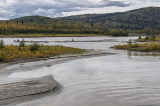 Chena River, Fairbanks, Alaska, USA