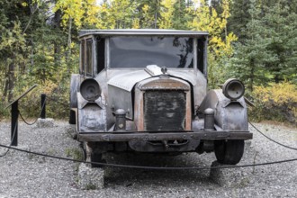 Classic car, Healy, Alaska, USA