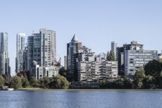 Urban architecture, skyscrapers, Vancouver, Canada