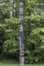 Totem Pole, Stanley Park, Vancouver, Canada