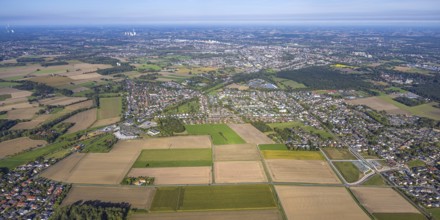 Aerial view, planned stop in Westtünnen, construction site at Südfeldweg and Von-Thünen-Straße for