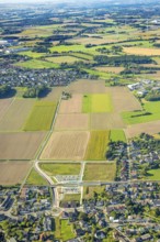 Aerial view, planned stop in Westtünnen, construction site at Südfeldweg and Von-Thünen-Straße for