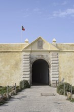 Fort Fortaleza de Sagres, Entrance, Ponta de Sagres, Sagres, Algarve, Portugal