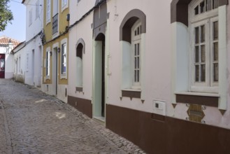 Alley with houses, Silves, Algarve, Portugal