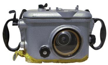 Underwater photography box, USSR, 1960, isolated