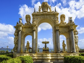 Fountain of the Giant, Naples, Campania, Italy