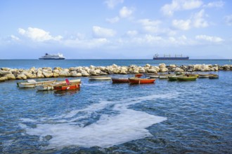 Seaside in Naples, Campania, Italy