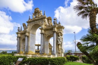Fountain of the Giant, Naples, Campania, Italy