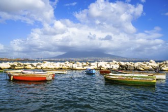 Seaside in Naples, Campania, Italy