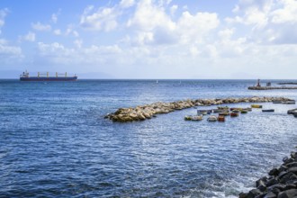 Seaside in Naples, Campania, Italy