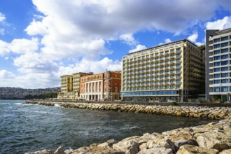 Seaside in Naples, Campania, Italy