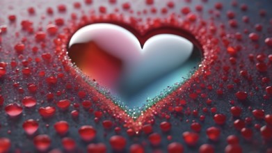 Heart shape for Love concept, Valentine's Day concepts. love symbol, concept for Valentine's Day,