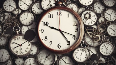 Planning time business concept. Context to productivity, efficiency, and time management, AI