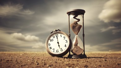 Planning time business concept. Context to productivity, efficiency, and time management, AI