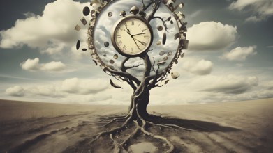 Planning time business concept. Context to productivity, efficiency, and time management, AI
