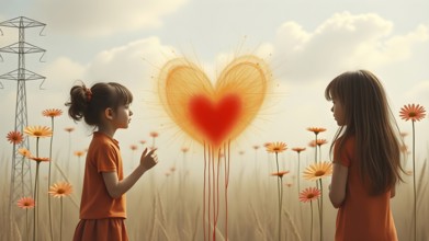 World Kindness Day. Act of kindness. sharing love, helping, charity. Spread positivity and