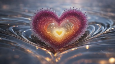 Heart shape for Love concept, Valentine's Day concepts. love symbol, concept for Valentine's Day,