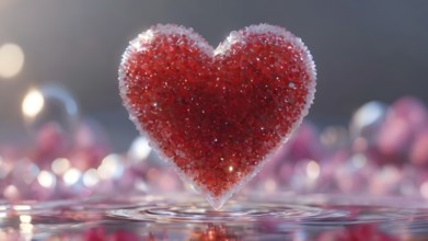 Heart shape for Love concept, Valentine's Day concepts. love symbol, concept for Valentine's Day,