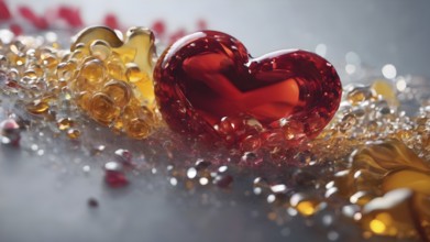Heart shape for Love concept, Valentine's Day concepts. love symbol, concept for Valentine's Day,
