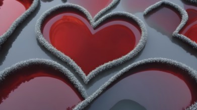 Heart shape for Love concept, Valentine's Day concepts. love symbol, concept for Valentine's Day,