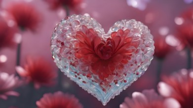 Heart shape for Love concept, Valentine's Day concepts. love symbol, concept for Valentine's Day,
