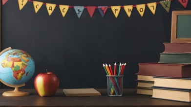 Educational success concept. Concept of education and reading. The development of the imagination.