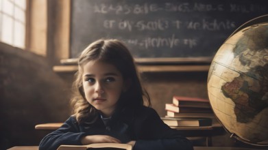 Educational success concept. Concept of education and reading. The development of the imagination.