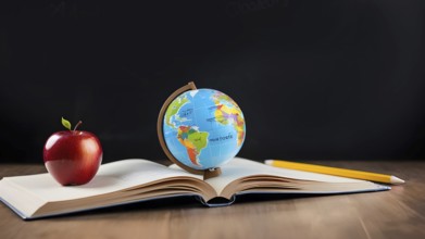 Educational success concept. Concept of education and reading. The development of the imagination.