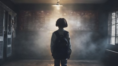 Educational success concept. Concept of education and reading. The development of the imagination.