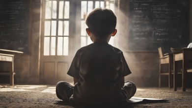 Educational success concept. Concept of education and reading. The development of the imagination.