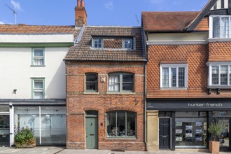 Historic listed building 10 St John's Street, Devizes, Wiltshire, England, UK - Shop premises,
