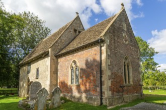 Grade 1 listed St Mary's church, Anglo-Saxon building, Alton Barnes, Vale of Pewsey, Wiltshire,