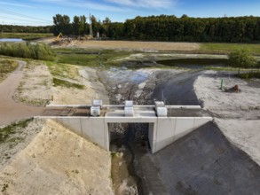 Dortmund, Castrop-Rauxel, North Rhine-Westphalia, Germany - River renaturalisation, renaturation of