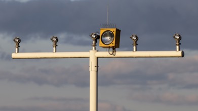 Airfield lighting at BER Berlin Brandenburg Willy Brandt Airport, Schönefeld, 29/09/2025,