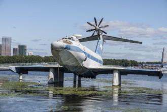 Ekranoplan, ground effect aircraft, military, transporter, aeroplane, A-90, Orlyonok, USSR, USSR,