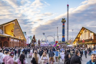 Folk festival time in Stuttgart. The 178th Cannstatter Volksfest on the Wasen is one of the most