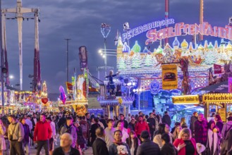 Folk festival time in Stuttgart. The 178th Cannstatter Volksfest on the Wasen is one of the most