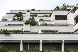Terraces apartment block, Arosa, Graubünden, Switzerland